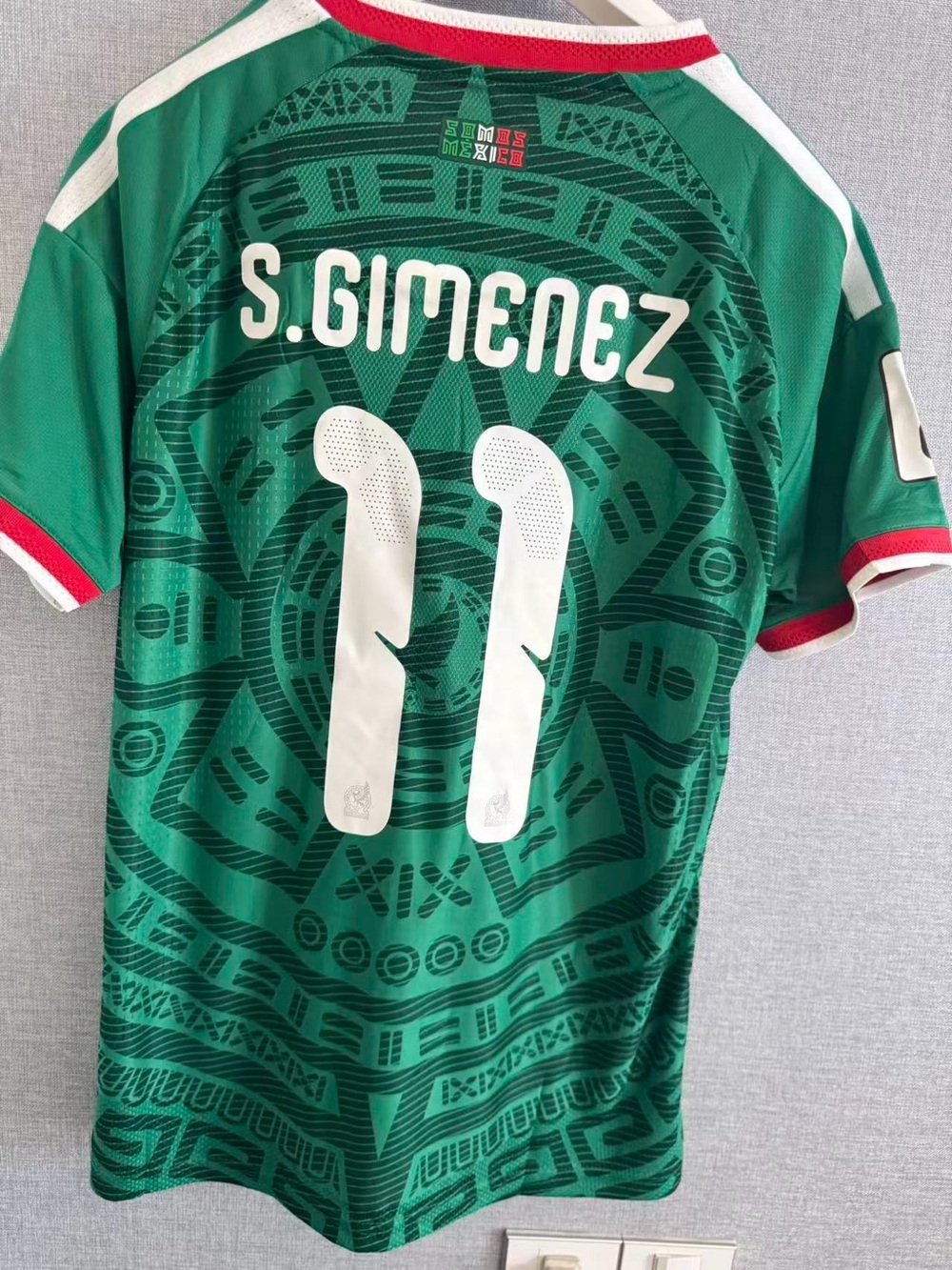 2026 World Cup Men's Soccer Jersey S. Gimenez #11